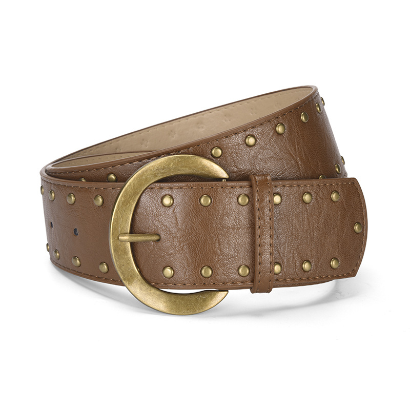 Boucle en cuivre antique camel