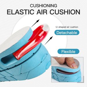 แผ่นรองพื้นรองเท้าเพิ่มความสูง 3 ชั้น แบบมีเบาะลม สำหรับผู้ชายและผู้หญิง เพิ่มความสูง รองเท้าเสริมส้น เพิ่มความสูง - Product Image 2