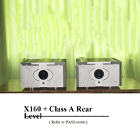 GOB-024 Clone Study PASS X160+ Amplificateur de puissance Pure Classe A, double canal, étage de finition, équilibré, monocanal, grande puissance 100W*2/8ohm