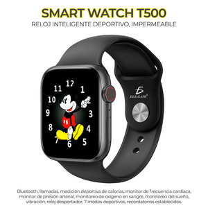 สมาร์ทวอทช์รุ่นสปอร์ต WCH T500 เครื่องติดตามการออกกำลังกายพร้อมเครื่องวัดอัตราการเต้นของหัวใจสำหรับผู้ชายผู้หญิงวิ่งกลางแจ้งว่ายน้ำ - Product Image 2