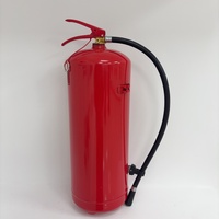 Extincteur à poudre sèche portable en acier ANSHUN 9 kg, classe A B C, certifié EN 3/EN 1866, temps de décharge de 8 à 15 secondes, garantie de 12 ans