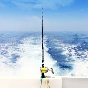 توبلين سرعتين 80 واط الثقيلة قارب المياه المالحة المحيط التونة بكرات الصيد المعدنية الكاملة السحب ماكس 30-لعبة كبيرة بكرة التصيد - Product Image 4