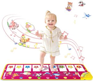 Tappetino Pianoforte da Pavimento SANMERSEN, Giocattoli Musicali per Bambini, Tappetino da Gioco con Tastiera - Product Image 1