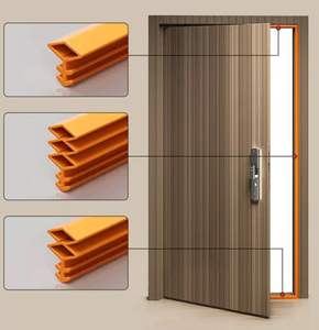 Bande d'étanchéité de porte en <span class=keywords><strong>bois</strong></span> EPDM, <span class=keywords><strong>joint</strong></span> de fond de porte en caoutchouc composite anti-collision pour fenêtres, fabricant d'usine - Product Image 2