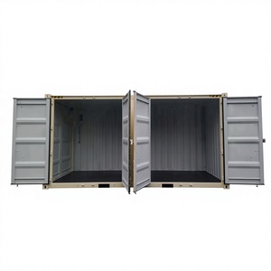 Nouveau conteneur maritime en acier inoxydable 20GP 20HC 40HC personnalisable avec porte latérale complète, conteneur sec pour expéditions en Australie et aux États-Unis - Product Image 1