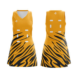 Uniformes de Netball Personalizados de Fábrica Easy Care, Vestido de Netball Sublimado, Kits de Netball Económicos - Product Image 3