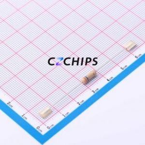 Resistencia de Orificio Pasante CR1/2W-3ohm6 5%-XT52, Componente de Orificio Pasante (THT), Película de Carbono D3.5xL9mm 3.6Ohm 5% 350V - Product Image 1