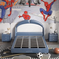 Risan 2022 — lit à thème spiderman pour enfant, nouveau-né tendance, chambre d'enfant, maison, en usine,