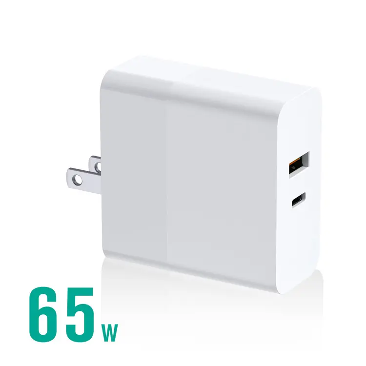 US EU 65W Charger Adapter Quick Charge QC4.0 QC PD3.0 USB Type C Fast Charger For iPhone 13 12 Pro Max Huawei Samsung Xiaomi