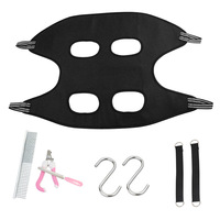 Hamac de toilettage pour animaux de compagnie au prix d'usine |   Sling de suspension pour chien et chat avec kit de coupe-ongles
