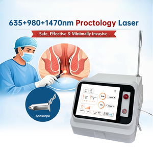 Máquina Láser de Proctología Mínimamente Invasiva 980 1470 para Eliminación de <span class=keywords><strong>Hemorroides</strong></span> y Fístulas Anales - Product Image 6