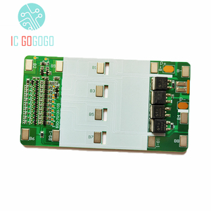 Carte de protection de batterie au lithium 10S 36V 42V BMS pour packs de cellules LiPo Li-ion 10A 110A, circuit de protection de charge à port commun pour vélos électriques - Product Image 2