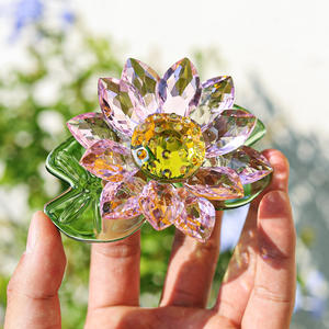 Esfera de Cristal Rosa Ecológica, Adorno de Vidrio Pulido para Decoración del Hogar, Figura Decorativa, Centro de Mesa para Bodas, Manualidades - Product Image 2