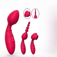Heißer Liebes-Vibrator aus Flüssigsilikon, vollständig ummantelt, für Männer und Frauen, AV-Stick zur inneren Anwendung, starke Vibration, leise Masturbation, Sexspielzeug