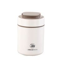 Termo de Acero Inoxidable 304 de 500 ml para Leche de Soya, Taza Térmica de Una Sola Capa, Aislamiento Térmico, Antiderrames, para Trabajadores de Oficina y Estudiantes