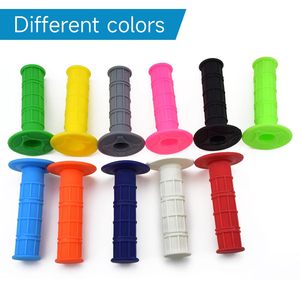 Poignée de guidon universelle en alliage d'aluminium violet 22 mm 7/8 pouces, caoutchouc souple, confort racing - Product Image 3