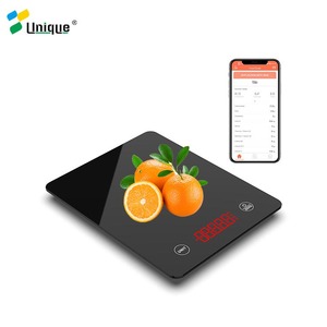 5kg kleines Online-<span class=keywords><strong>Mini</strong></span>-Glas Multifunktion ale digitale Küchen waage Smart Electronic Bluetooth Küchen waage - Product Image 1