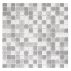 Bán Buôn Xám Và Trắng Nóng Chảy Nhà Bếp <span class=keywords><strong>Backsplash</strong></span> Hồ Bơi Gạch Thủy Tinh Mosaic - Product Image 4