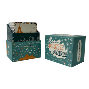 Meilleures ventes, <span class=keywords><strong>jeu</strong></span> <span class=keywords><strong>de</strong></span> société amusant <span class=keywords><strong>de</strong></span> haute qualité avec impression personnalisée pour les fêtes <span class=keywords><strong>de</strong></span> famille, <span class=keywords><strong>jeu</strong></span> <span class=keywords><strong>de</strong></span> cartes à jouer <span class=keywords><strong>de</strong></span> 80 pièces avec boîte d'emballage rigide - Product Image 2
