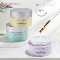 YOUTH ROSE Fournitures professionnelles pour ongles en gros Gel de construction pour ongles Gel d'extension à faible chaleur Gel de sculpture et d'extension de qualité salon