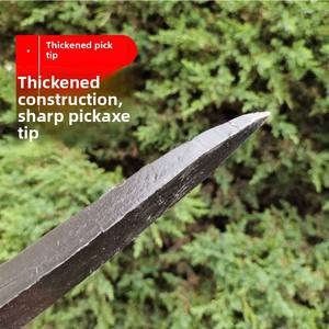 <span class=keywords><strong>Pioche</strong></span> en acier, hache de rail, grande <span class=keywords><strong>pioche</strong></span> en fer, <span class=keywords><strong>pioche</strong></span> croisée, petite <span class=keywords><strong>pioche</strong></span> pour creuser, outils de travail du sol pour l'agriculture et la culture des herbes et des pousses de bambou - Product Image 2