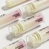 Prix d'usine, flacons PET sans air personnalisés et rechargeables, 30 ml, 50 ml, avec impression à l'écran pour l'emballage de produits cosmétiques et de soins de la peau