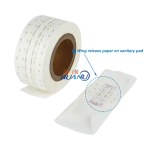 Sanitary pad raw material adhesive tape release paper for sanitary napkin