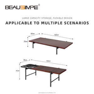 Tavolino Superquadra con piedini <span class=keywords><strong>in</strong></span> metallo rifinito piano <span class=keywords><strong>in</strong></span> <span class=keywords><strong>marmo</strong></span> impiallacciato laccato laccato centro <span class=keywords><strong>tavolo</strong></span> <span class=keywords><strong>per</strong></span> arredamento villa moderna - Product Image 6