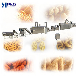 Máquina de <span class=keywords><strong>Nachos</strong></span> de alta calidad, extrusora de chips de maíz, máquina de chips de triángulo inflado - Product Image 3