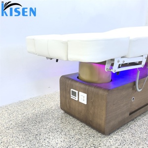 KISEN Muebles Profesionales de Salón de Belleza, Cama de Spa Eléctrica de Lujo para Tratamientos Faciales y de Pestañas, Mesa de Masaje con Luz, Cama de Belleza - Product Image 3