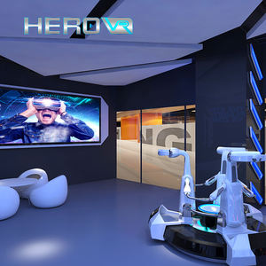 HEROVR Simulador Interior/Exterior Bicicleta Motor Spinner Juegos VR <span class=keywords><strong>Escape</strong></span> Room & Cinema Shooting Metal Parque de Atracciones para Aventura - Product Image 2