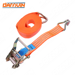 38mm 1.5 Inch Heavy Duty Ratchet Tie Down Strap Set 2000kg Polyester Weather Resistant Belt for Outdoor Use - Product Image 3