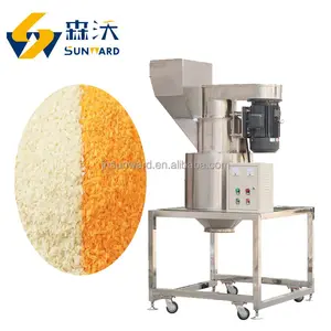 400kg/h Breadcrumbs Making Machine Onion Ring Fried Chicken Shrimp Tempura Crumb Coating Machinery Bread Crumb Production Line