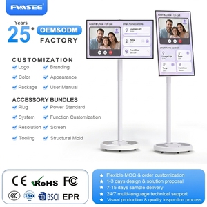 Smart <b>TV</b> 21.5/27/32 Inch Touch Screen <b>Portable</b> LCD With Rechargeable Indoor Digital Signage Display 120Hz Refresh Rate Ensures S - Product Image 1