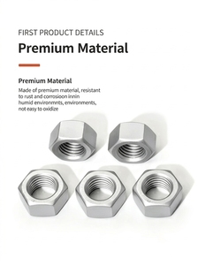 Pernos y <span class=keywords><strong>Tuercas</strong></span> Hexagonales Dacromet Fujinrui M8, Modelo CLASE 4, Estándar DIN934, Venta Directa de Fábrica, Prueba de Pulverización de Sal de 1000 Horas - Product Image 6