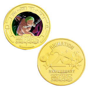 Regali Promozionali di Alta Qualità in Metallo, Moneta Commemorativa Creativa e Durevole con Design Anime Cartoon Cool <span class=keywords><strong>One</strong></span> <span class=keywords><strong>Piece</strong></span> - Product Image 3