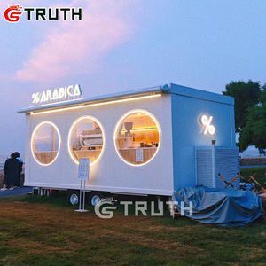 맞춤형 Bbp 패스트 푸드 트럭 트레일러 완전 장착 커피 아이스크림 트레일러 피자 푸드 트럭 말 트럭 모바일 식품 트레일러 - Product Image 3