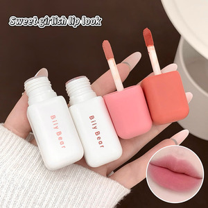 Lápiz Labial de <span class=keywords><strong>Color</strong></span> Fijo con Acabado Mate y Brillante de la Marca Bily Bear, Personalizable, Se Puede Usar con Envase Vacío para Brillo Labial - Product Image 2