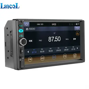 Lancol 7 אינץ סטריאו לרכב 2 דין Carplay מגע מסך dvd לרכב נגן FM BT רכב רדיו