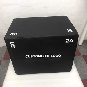 POWERMAN FITNESS Caja <span class=keywords><strong>de</strong></span> <span class=keywords><strong>Salto</strong></span> Apilable 3 en 1 para <span class=keywords><strong>CrossFit</strong></span> y Entrenamiento <span class=keywords><strong>de</strong></span> Saltos <span class=keywords><strong>de</strong></span> Boxeo - Product Image 5