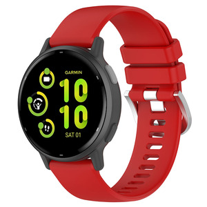 Bracelet en Silicone souple 18/20/22mm pour <span class=keywords><strong>Garmin</strong></span> <span class=keywords><strong>Venu</strong></span> <span class=keywords><strong>2</strong></span>/2S Vivoactive5, Bracelet de montre pour <span class=keywords><strong>Garmin</strong></span>, remplacement du Bracelet de montre intelligent en Silicone - Product Image 4