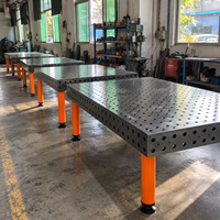 Nouvelle table de soudage en acier nitrué Q355 D28, table modulaire 3D avec accessoires d'outillage pour la soudure industrielle