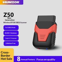 Decodificador de Fallas de Motocicletas a Gasolina, Modelo Universal OBD Z50, Instrumento de Diagnóstico de Fallas para Motocicletas