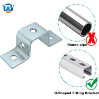 Colliers de serrage carrés UTT83 pour tuyaux, colliers antiseismiques, alternative pratique au support à fourche pour conduits d'incendie en bâtiment