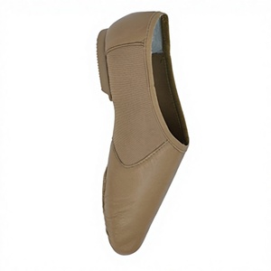Chaussures de jazz en cuir de qualité supérieure unisexe de la marque JW - OEM/ODM personnalisables, chaussures de danse professionnelles pour les commandes en gros - Product Image 2