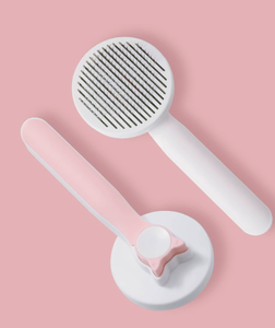 <b>Cat</b> comb to remove floating hair, dog <b>massage</b> comb to remove brush, stainless steel needle comb - Product Image 2