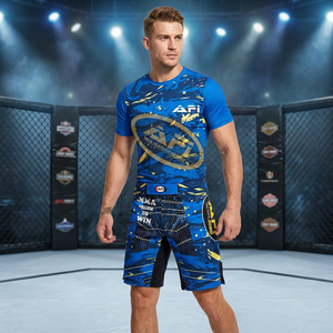Shorts AERO unisexes Pro jaunes pour adultes, design personnalisé par sublimation, coupe ample, 100% polyester, style multisports, boxe - Product Image 5