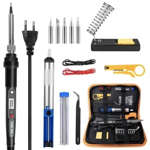 908S 80W High Power Digital <b>Soldering</b> Iron <b>Kit</b> with Switch, Industrial & Household Welding Repair Tool - Product Image 3