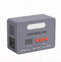 Batterie externe de voyage pour l'extérieur, sortie AC DC USB Type-C, charge solaire, mini station d'alimentation portable 100W 100WH