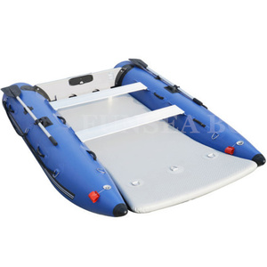 Đề Nghị 11 Chân Sợi Thủy Tinh <span class=keywords><strong>Inflatable</strong></span> Catamaran Cá Tốc Độ Thunder Cát Thuyền - Product Image 3